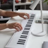 Kép 5/11 - Bigfun BF-960 összecsukható elektromos zongora - LED kijelző, újratölthető, hordtáskával