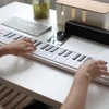 Kép 6/11 - Bigfun BF-960 összecsukható elektromos zongora - LED kijelző, újratölthető, hordtáskával
