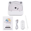 Kép 2/13 - KC-816 BT Hordozható CD-lejátszó távirányítóval - HiFi sztereó hangzás, LED kijelző, FM rádió, USB/AUX támogatás, hosszú akkumulátoridő