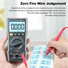 Kép 10/20 - Lepmerk KM-DM01A okos digitális multiméter, automatikus tartomány, 6000 számjegy, NCV univerzális kézi teszter, háttérvilágítással