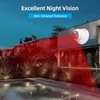 Kép 6/10 - 1080P CCTV kamera, vezetékes biztonsági kamera beltéri/kültéri megfigyeléshez, infravörös éjjellátó, 3.6mm objektív, széles látószög, 2.0MP - PAL