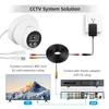 Kép 8/10 - 1080P CCTV kamera, vezetékes biztonsági kamera beltéri/kültéri megfigyeléshez, infravörös éjjellátó, 3.6mm objektív, széles látószög, 2.0MP - PAL
