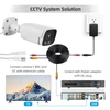 Kép 5/9 - 1080P CCTV vezetékes biztonsági kamera, beltéri/éjjellátó, 3.6mm lencse, 2.0MP, kültéri DVR-hez, fali konzollal, NTSC rendszer