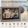 Kép 5/13 - Andoer 10,1 hüvelykes WiFi digitális képkeret, 1280*800 IPS érintőkijelző, 16GB tárhely, automatikus forgatás, fotómegosztás APP-on keresztül