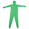 Kép 2/7 - Teljes testű zöld chromakey ruha felnőtteknek, uniszex, fotózáshoz, videózáshoz, cosplayhez, fesztiválhoz, karneválhoz – 180 cm