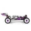 Kép 7/17 - Wltoys 124019 1/12 2.4GHz RC versenyautó, 55 km/h terepjáró drift autó RTR, 4WD alumínium váz és cinkötvözet fogaskerekekkel - 1 akkumulátorral