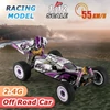 Kép 14/17 - Wltoys 124019 1/12 2.4GHz RC versenyautó, 55 km/h terepjáró drift autó RTR, 4WD alumínium váz és cinkötvözet fogaskerekekkel - 2 akkumulátorral