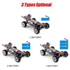 Kép 17/17 - Wltoys 124019 1/12 2.4GHz RC versenyautó, 55 km/h terepjáró drift autó RTR, 4WD alumínium váz és cinkötvözet fogaskerekekkel - 2 akkumulátorral