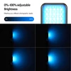 Kép 13/14 - Godox LITEMONS LED6R RGB LED Videólámpa, újratölthető Mini Töltőfény 3200K-6500K, 13 fényhatás, mágneses rögzítés, 3 vakupapucs vloghoz és fotózáshoz