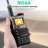 Kép 3/12 - QUANSHENG UV-K6 5W Walkie Talkie, VHF UHF két sávos rádió, AM/FM vétel, NOAA időjárásriasztó, beépített akkumulátor, Type-C töltés