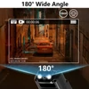 Kép 8/12 - 1080P WiFi testkamera hanggal és videóval, mini hordható kamera 180°-ban forgatható lencsével, éjjellátóval, mozgásérzékeléssel