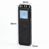 Kép 8/16 - 16GB digitális hangrögzítő, hangvezérelt felvétel, MP3 lejátszó, 72 óra rögzítés, jelszavas védelem, előadásokhoz és interjúkhoz