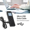 Kép 14/16 - 16GB digitális hangrögzítő, hangvezérelt felvétel, MP3 lejátszó, 72 óra rögzítés, jelszavas védelem, előadásokhoz és interjúkhoz