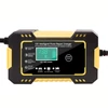 Kép 2/10 - 12V 6A Okos Akkumulátor Töltő LCD kijelzővel, javító töltő autóhoz, motorhoz, AGM, zselés, savas akkukhoz