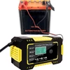 Kép 4/10 - 12V 6A Okos Akkumulátor Töltő LCD kijelzővel, javító töltő autóhoz, motorhoz, AGM, zselés, savas akkukhoz