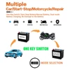 Kép 7/10 - 12V 6A Okos Akkumulátor Töltő LCD kijelzővel, javító töltő autóhoz, motorhoz, AGM, zselés, savas akkukhoz