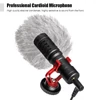 Kép 2/15 - BOYA BY-MM1 mini kardioid kondenzátor mikrofon – univerzális videómikrofon 3,5 mm jack csatlakozóval okostelefonhoz, fényképezőgéphez, PC-hez