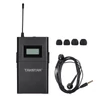 Kép 1/11 - Takstar WPM-200R UHF Vezeték nélküli Fülmonitor Vevő - LCD Kijelzővel, 6 Választható Csatorna, 50m Hatótávolság