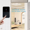 Kép 3/16 - Okos ajtókamera csengőhanggal, infravörös éjjellátóval, 2.4G WiFi, vezeték nélküli, kétirányú hang, villa/lakás/iroda ajtóhoz – Fekete