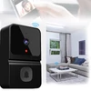 Kép 6/16 - Okos ajtókamera csengőhanggal, infravörös éjjellátóval, 2.4G WiFi, vezeték nélküli, kétirányú hang, villa/lakás/iroda ajtóhoz – Fekete