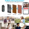 Kép 7/14 - Vezeték nélküli videó kapucsengő kamera 1080p hd, kétirányú hang, 5m éjjellátó, pir emberérzékelés, felhő, ipx6, wifi - Fekete