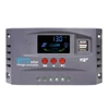 Kép 1/14 - Napelemes vezérlő 12V/24V automatikus azonosítás LCD kijelzővel, dupla USB-s töltésszabályzó - 50A