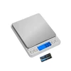 Kép 2/10 - 1 kg/0,1 g pontos elektromos konyhai mérleg, kávé- és élelmiszermérleg, gramm méréshez