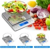 Kép 7/10 - 1 kg/0,1 g pontos elektromos konyhai mérleg, kávé- és élelmiszermérleg, gramm méréshez