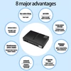 Kép 4/12 - 5V 9V 12V router, optikai hálózati végpont, kapcsoló, beléptető, kamera, mobil, szünetmentes tápegység, DC UPS