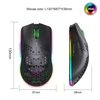 Kép 2/20 - HXSJ T66 RGB 2.4G vezeték nélküli gamer egér, RGB világítás, tölthető, állítható DPI, ergonomikus - Fehér