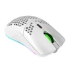 Kép 11/20 - HXSJ T66 RGB 2.4G vezeték nélküli gamer egér, RGB világítás, tölthető, állítható DPI, ergonomikus - Fehér