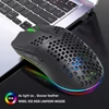Kép 13/20 - HXSJ T66 RGB 2.4G vezeték nélküli gamer egér, RGB világítás, tölthető, állítható DPI, ergonomikus - Fehér