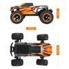Kép 3/11 - 16889A-Pro 1:16 4WD rc autó, 45 km/h, nagy sebességű, 2840 kefenélküli motor, vízálló terepjáró, led világítással - 3 akkumulátorral