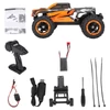 Kép 8/11 - 16889A-Pro 1:16 4WD rc autó, 45 km/h, nagy sebességű, 2840 kefenélküli motor, vízálló terepjáró, led világítással - 3 akkumulátorral