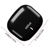 Kép 4/11 - mblue AR02 vezeték nélküli fülhallgató BT 5.4 zajszűrő fél-fülbe sport headset mikrofonnal iOS-hoz és androidhoz - Fekete