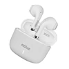 Kép 1/10 - mblue AR02 vezeték nélküli fülhallgató BT 5.4 zajszűrő fél-fülbe sport headset mikrofonnal iOS-hoz és androidhoz - Fehér