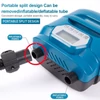 Kép 3/16 - 20 psi nagy nyomású SUP pumpa, kétmotoros, 150 W, 12 V DC, 7 fúvókával, hordozható, LED kijelzővel