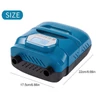 Kép 15/16 - 20 psi nagy nyomású SUP pumpa, kétmotoros, 150 W, 12 V DC, 7 fúvókával, hordozható, LED kijelzővel