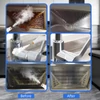 Kép 10/10 - 2500 W nagy nyomású gőztisztító, 1100 ml, 3 bar, hordozható, 3 kefefejjel, otthoni és autó tisztításhoz - Fehér