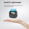 Kép 8/14 - 1080p mini sportkamera, 1,47 hüvelykes IPS kijelzővel, 130°-os nagylátószögű lencsével, töltőtokkal, 32 GB TF kártyával vloghoz - Fekete