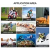 Kép 6/14 - 1080p mini sportkamera, 1,47 hüvelykes IPS kijelzővel, 130°-os nagylátószögű lencsével, töltőtokkal, 32 GB TF kártyával vloghoz - Fehér