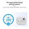 Kép 8/14 - 1080p mini sportkamera, 1,47 hüvelykes IPS kijelzővel, 130°-os nagylátószögű lencsével, töltőtokkal, 32 GB TF kártyával vloghoz - Fehér