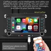 Kép 5/12 - 7 colos autórádió mp5 lejátszó érintőképernyővel, BT, AM/FM, android auto, carplay, kihangosítás, usb, tolatókamera
