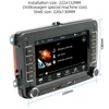 Kép 10/12 - 7 colos autórádió mp5 lejátszó érintőképernyővel, BT, AM/FM, android auto, carplay, kihangosítás, usb, tolatókamera