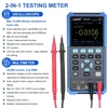 Kép 10/20 - OWON kézi oszcilloszkóp multiméter, 2 csatornás, 40 MHz, 20000 kijelzés, 2 az 1-ben digitális műszer, 3,5" színes LCD, autókarbantartáshoz