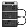 Kép 1/12 - Oukitel B20000E hordozható erőmű 2048Wh LiFePO4 akkumulátorral, 2200W tiszta szinuszos AC kimenet, bővíthető, kültéri használatra - 2 db