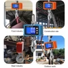 Kép 5/12 - Digitális függőmérleg 1000 kg/2204 lb hordozható darumérleg LCD háttérvilágítással, ipari kampós mérleg építkezéshez, utazáshoz, piacra, horgászathoz - Kék