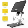 Kép 8/11 - Andonstar AD208S 8,5 hüvelykes LCD kijelzős 5–1200x digitális mikroszkóp 1280×800, állítható 1080p, két fényforrással, forrasztáshoz - 2-es típus