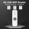 Kép 12/15 - Hordozható 4G USB wifi router, 8 eszköz támogatás, LTE, nagy sebességű vezeték nélküli hotspot utazáshoz - Fehér