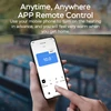 Kép 11/16 - Okos termosztatikus radiátorszelep LED kijelzővel, programozható termosztát, mobilapp/hangvezérlés - Fehér-narancs